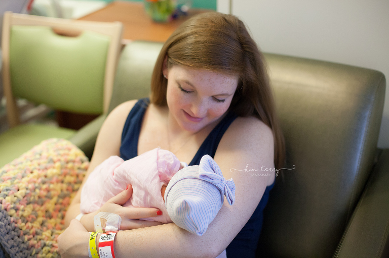 Fresh 48 baby session at Piedmont Hospital
